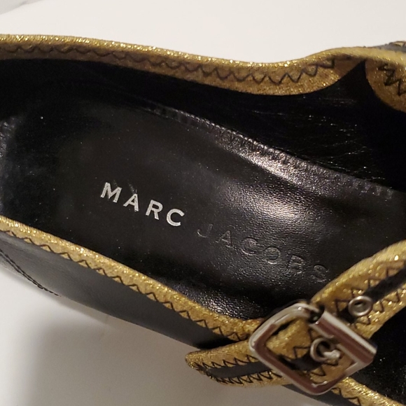 GUC Marc Jacobs Black Leather Mary Janes | Sz. 5.5 - Picture 8 of 8